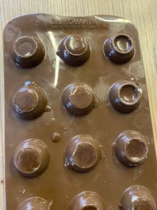 Rezept Schokobons mit Nuss-Sahne-Creme lowcarb keto glutenfrei