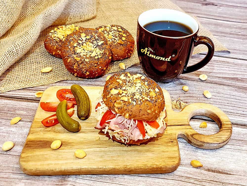 Rezept Erdnussbrötchen lowcarb glutenfrei