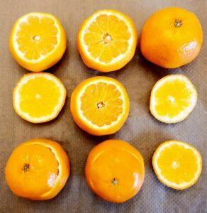 Gefüllte Mandarinen lowcarb