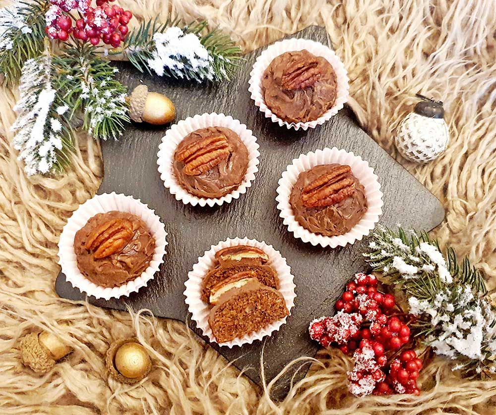 Rezept Beschwipste Pekannusskugeln lowcarb keto glutenfrei