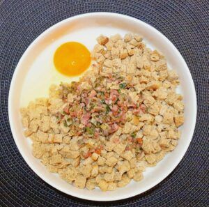 Rezept Gefüllte Hähnchenbrust mit Knödlpancake lowcarb glutenfrei keto