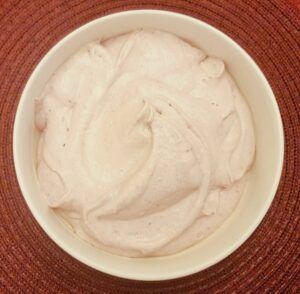 Rezept Vanille Beeren Herztorte lowcarb glutenfrei keto