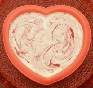 Rezept Vanille Beeren Herztorte lowcarb glutenfrei keto