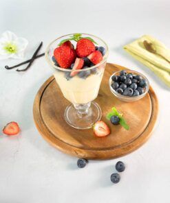 Proteindessert-Vanille-Sahne-low-carb-Paradiescreme