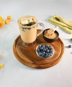 Proteindessert-Karamell-Sahne-low-carb-Paradiescreme