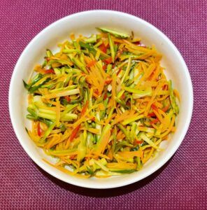 Rezept Eier im Quark Gemüseteig lowcarb glutenfrei keto