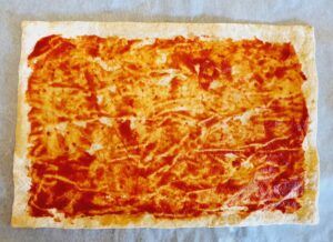 Rezept Spargel Speck Flammkuchen lowcarb keto glutenfrei