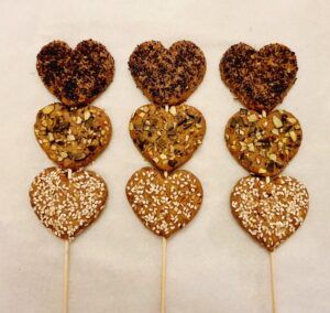 Rezept Marokkanische Joghurt Brotherzen am Stiel lowcarb glutenfrei keto