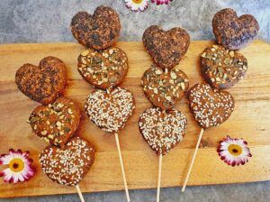 Rezept Marokkanische Joghurt Brotherzen am Stiel lowcarb glutenfrei keto