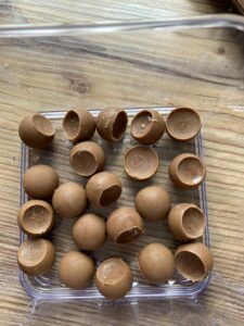 Rezept Zitronen-Nougat-Kugeln a la Mozart lowcarb glutenfrei keto