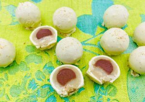 Rezept Limetten-Nougat-Kugeln a la Mozart lowcarb glutenfrei keto