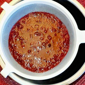 Rezept Beeren Karamell Zitronensirup lowcarb glutenfrei