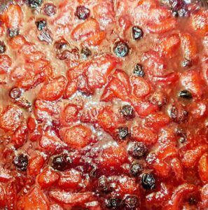 Rezept Beeren Karamell Zitronensirup lowcarb glutenfrei