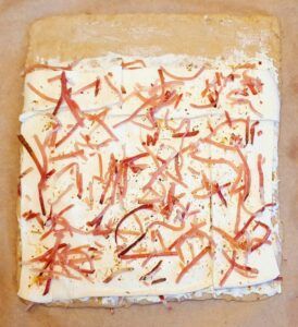 Rezept Mozzarella Speck Schnecken lowcarb keto glutenfrei