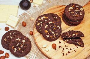 Rezept Schoko Nuss Soft Cookies lowcarb keto glutenfrei