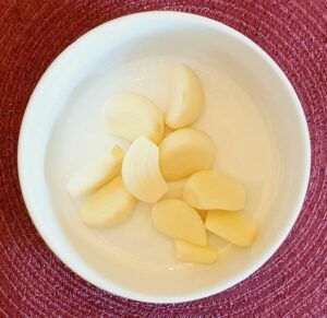 Rezept Knoblauch Speck Focaccia lowcarb keto glutenfrei