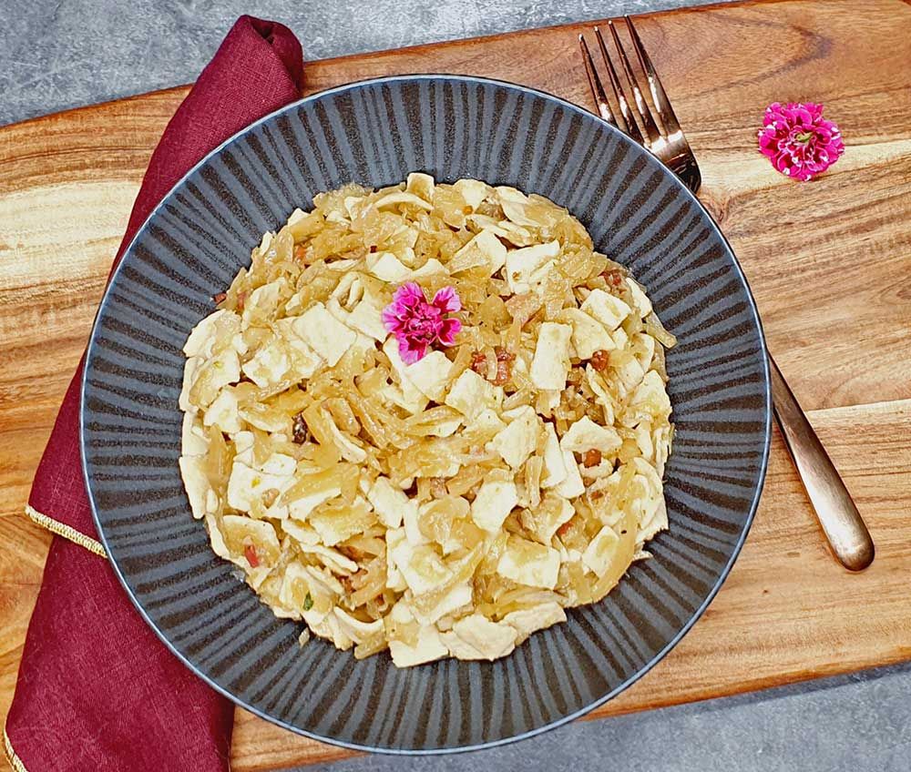 Rezept Krautfleckerl lowcarb keto glutenfrei