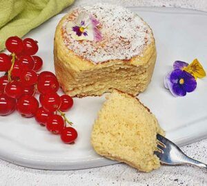 Rezept Soufflé Pancake lowcarb keto glutenfrei