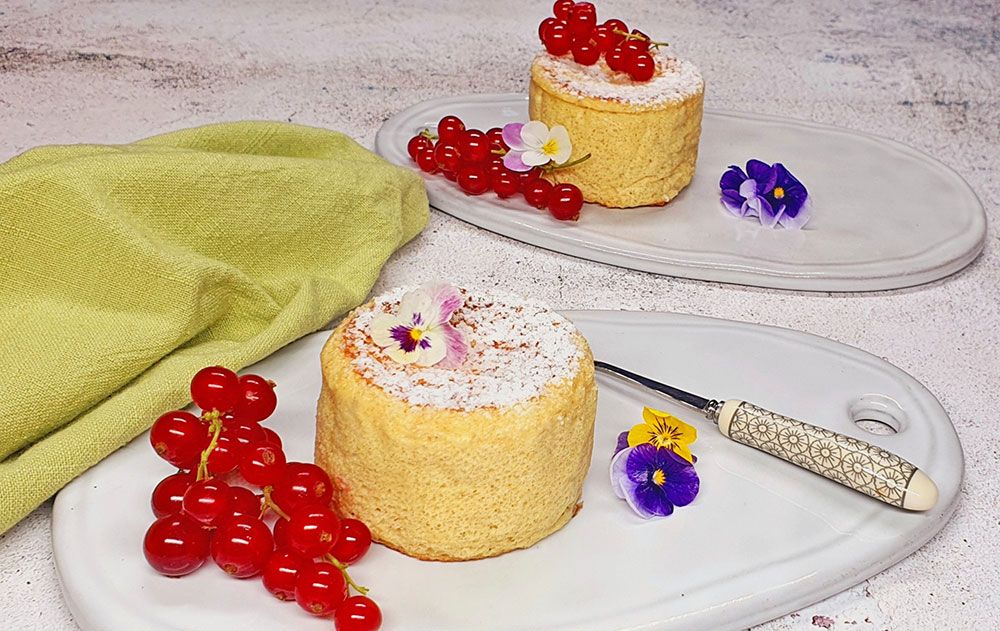 Rezept Soufflé Pancake lowcarb keto glutenfrei