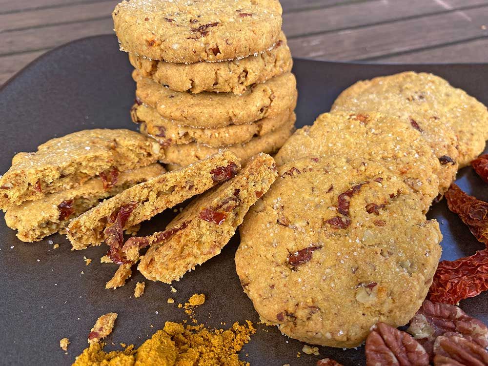 Rezept Würzige Cookies mit Ras el Hanout lowcarb keto glutenfrei