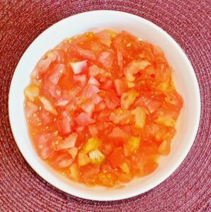 Rezept Gefüllte Backrohr Tomaten mit Tomatenjoghurt lowcarb keto glutenfrei