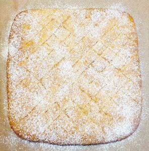 Rezept Karamell Marillen-Aprikosen Schnitte lowcarb keto glutenfrei