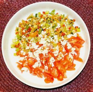 Rezept Pfifferling Schafkäse Pfannenpancake lowcarb keto glutenfrei