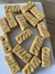 Rezept Nuss-Salz-Karamell-Bites lowcarb keto glutenfrei