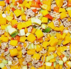 Rezept Ricotta Kürbis Hackfleischkuchen lowcarb keto glutenfrei