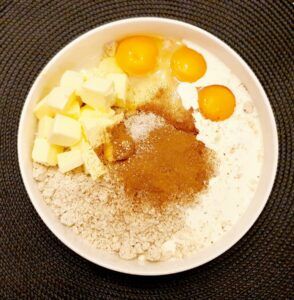 Rezept Apfelstrudelspritzgebäck lowcarb keto glutenfrei