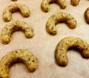 Rezept Kürbiskernkipferl lowcarb keto glutenfrei