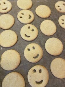 Rezept Linzer Augen - Linzer Radl lowcarb keto glutenfrei