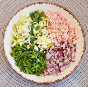 Rezept Champignon Ricotta Quiche lowcarb keto glutenfrei