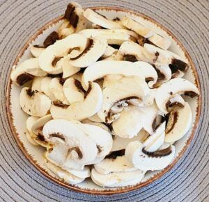 Rezept Champignon Ricotta Quiche lowcarb keto glutenfrei