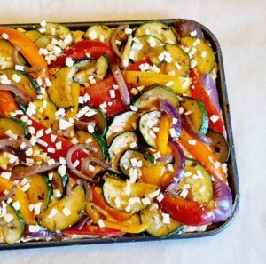 Gemüsepizza mit Hüttenkäse und Kollagen lowcarb keto glutenfrei