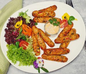 Rezept Räucherlachs Ricotta Sticks lowcarb keto glutenfrei