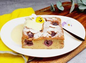 Rezept Kirschenmichl mit Vanillesoße lowcarb keto glutenfrei