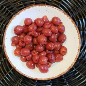 Rezept Kirschenmichl mit Vanillesoße lowcarb keto glutenfrei