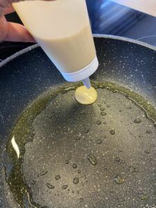 Rezept Mini-Pancake-Spieße mit Erdbeeren und Bananen lowcarb glutenfrei