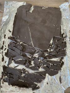 Rezept Erdbeer Stracciatella Schnitte lowcarb keto glutenfrei