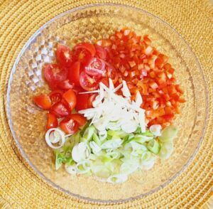 Rezept Gurken Feta Knoblauch Quiche lowcarb keto glutenfrei