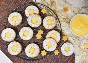 Rezept Eierlikör Lemon Curd Plätzchen lowcarb keto glutenfrei