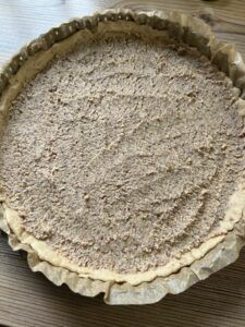 Rezept Apfel Nuss Tarte lowcarb keto glutenfrei