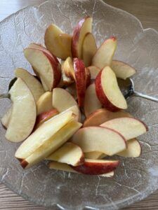 Rezept Apfel Nuss Tarte lowcarb keto glutenfrei