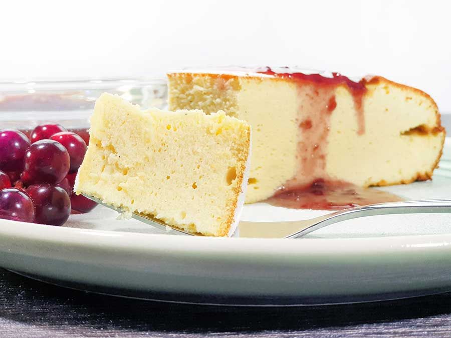 KÄSEKUCHENZAUBER KOLLAGEN Fertigmischung für -Protein-Käsekuchen – low-carb, glutenfrei, sojafrei, keto Käsekuchenhilfe