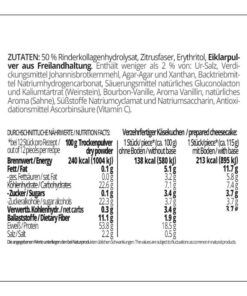 KÄSEKUCHENZAUBER KOLLAGEN Fertigmischung für Protein-Käsekuchen – low-carb, glutenfrei, sojafrei, keto Käsekuchenhilfe
