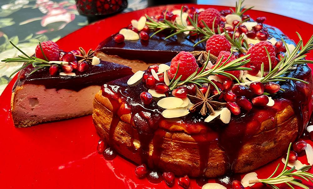 Rezept Glühwein Käsekuchen Cheesecake lowcarb glutenfrei keto