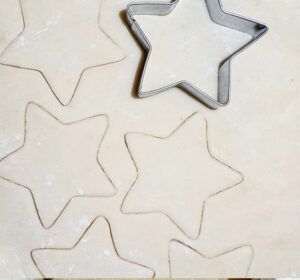 Rezept Ricotta Schnittlauch Stern-Ravioli lowcarb keto glutenfrei