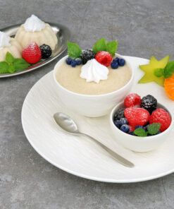 Grießpudding CLASSIC low-carb glutenfrei keto - Grießbrei ohne Stärke zuckerfrei laktosefrei vegan