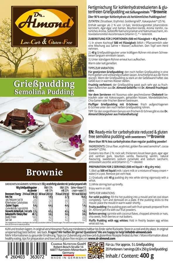 Griesspudding-BROWNIE-lowcarb-glutenfrei-keto-Griessbrei-Ersatz